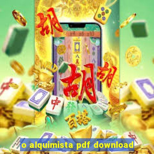 o alquimista pdf download